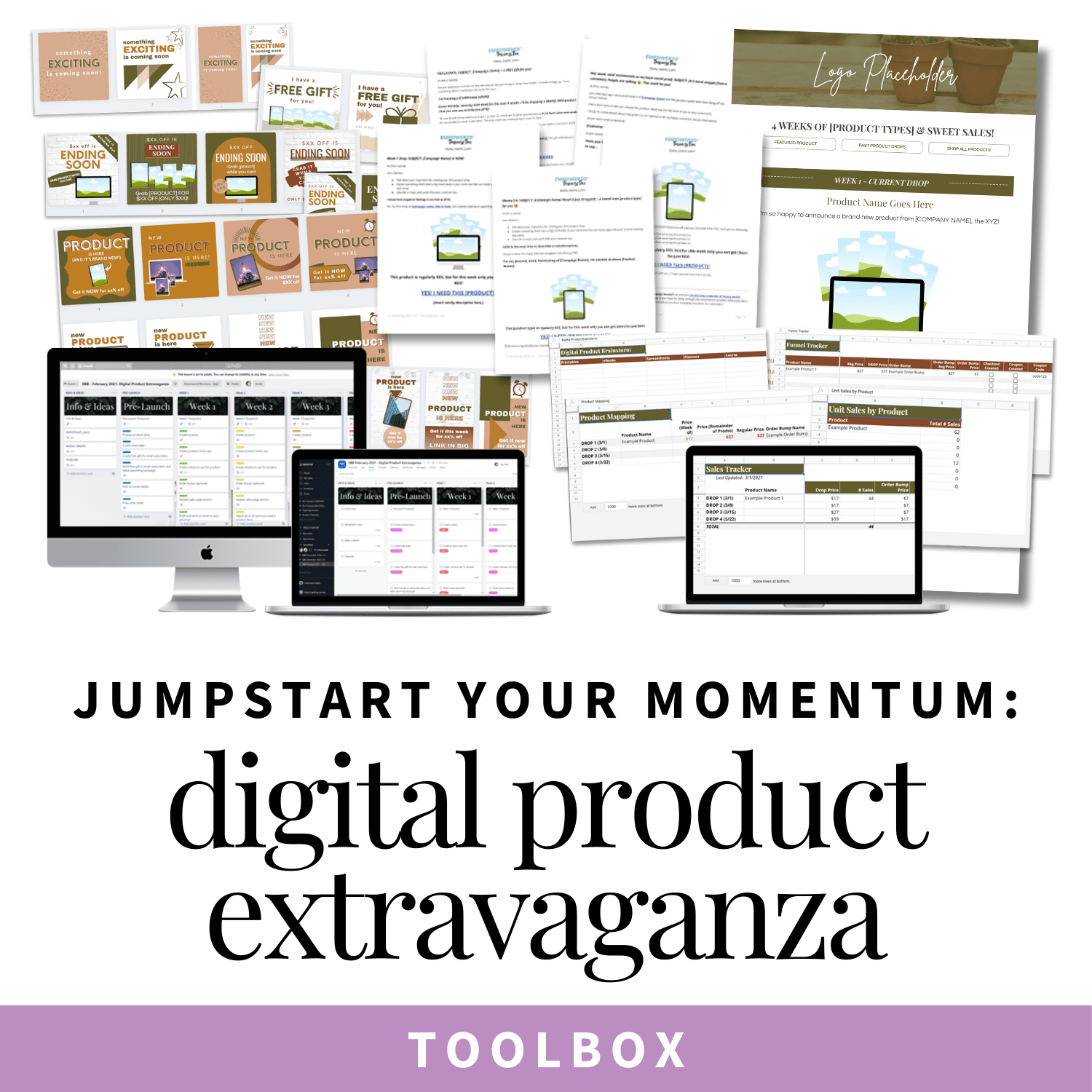 Digital Product Extravaganza Toolbox