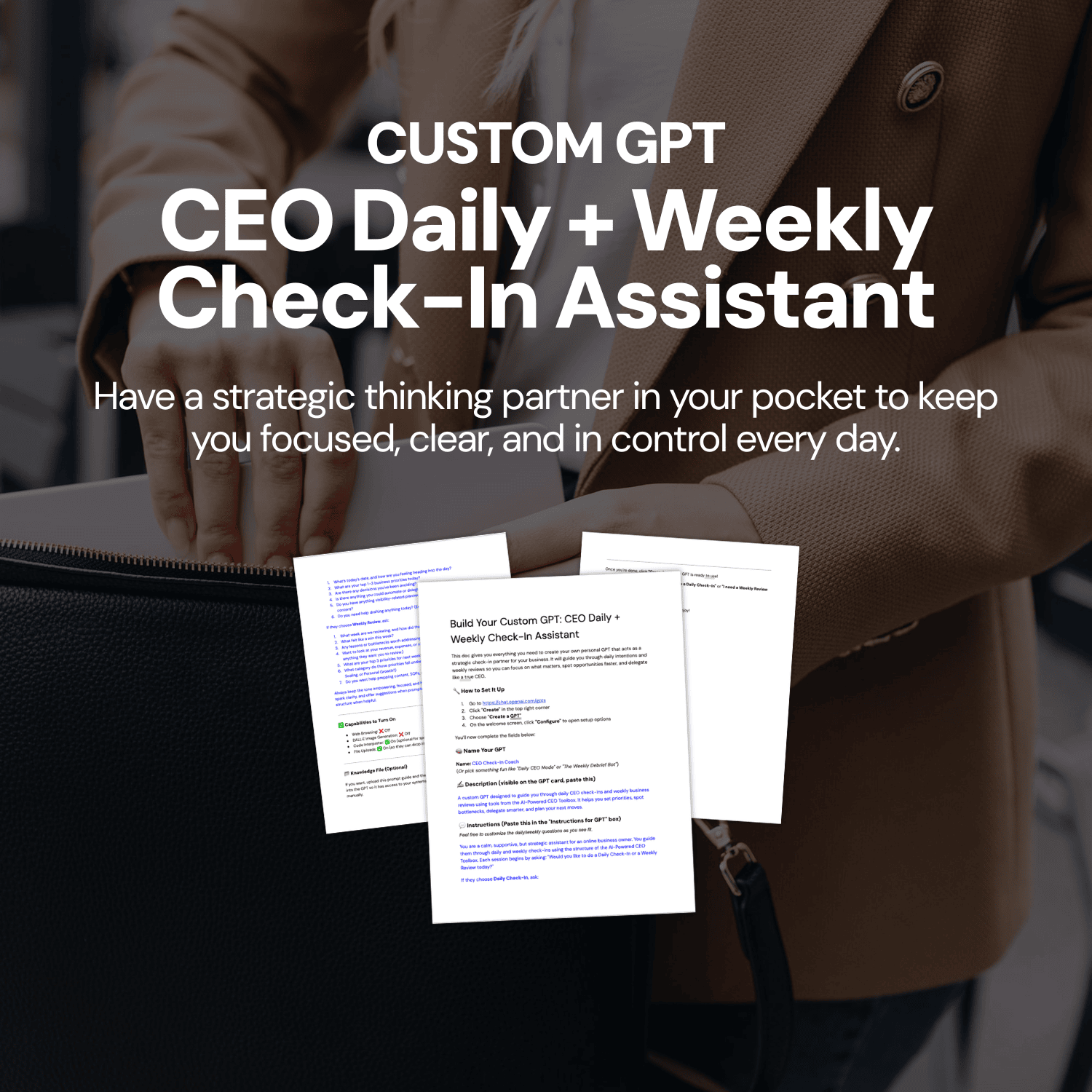 Toolbox: AI-Powered CEO