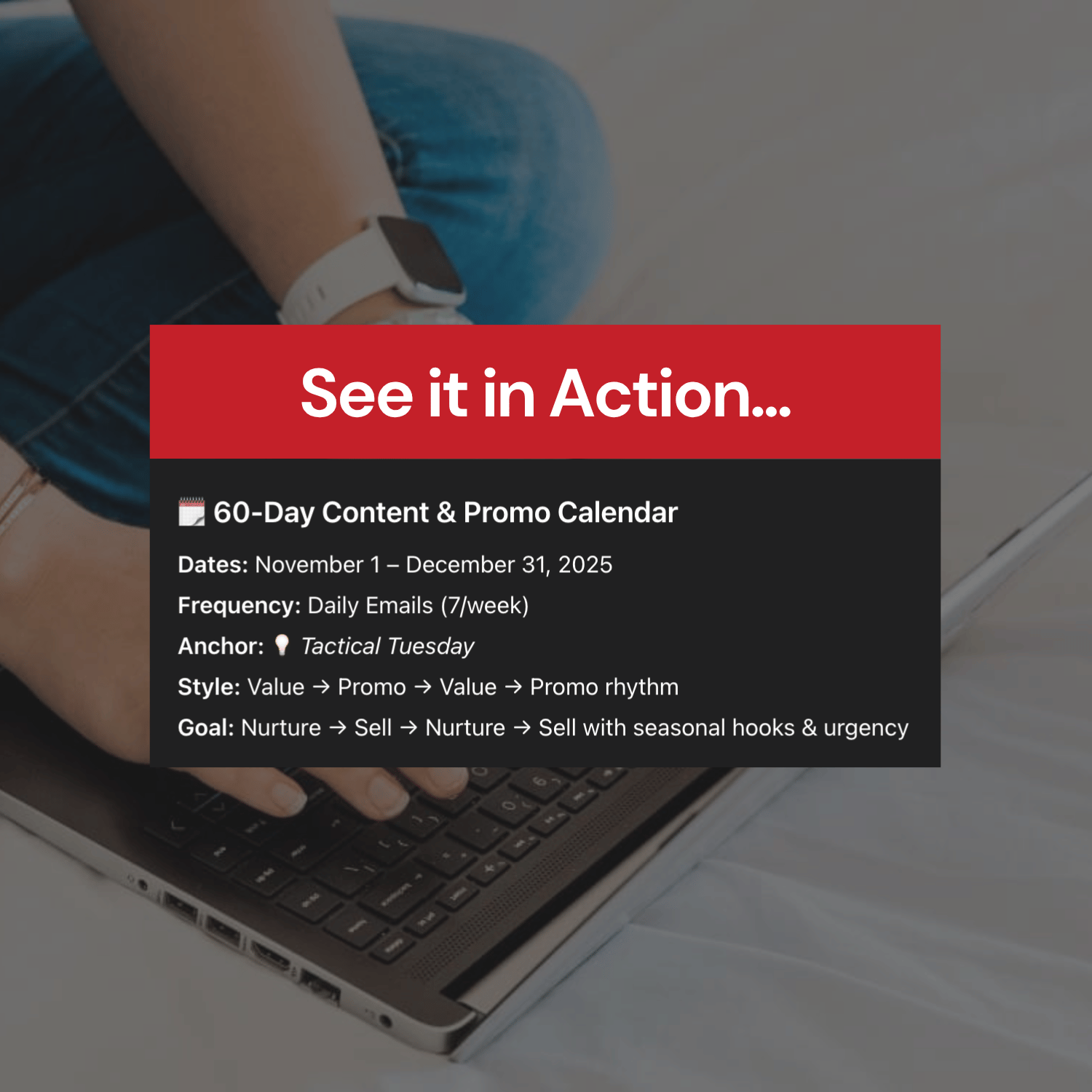 Campaign Calendar GPT - See it in action - 60-day content and promo calendar