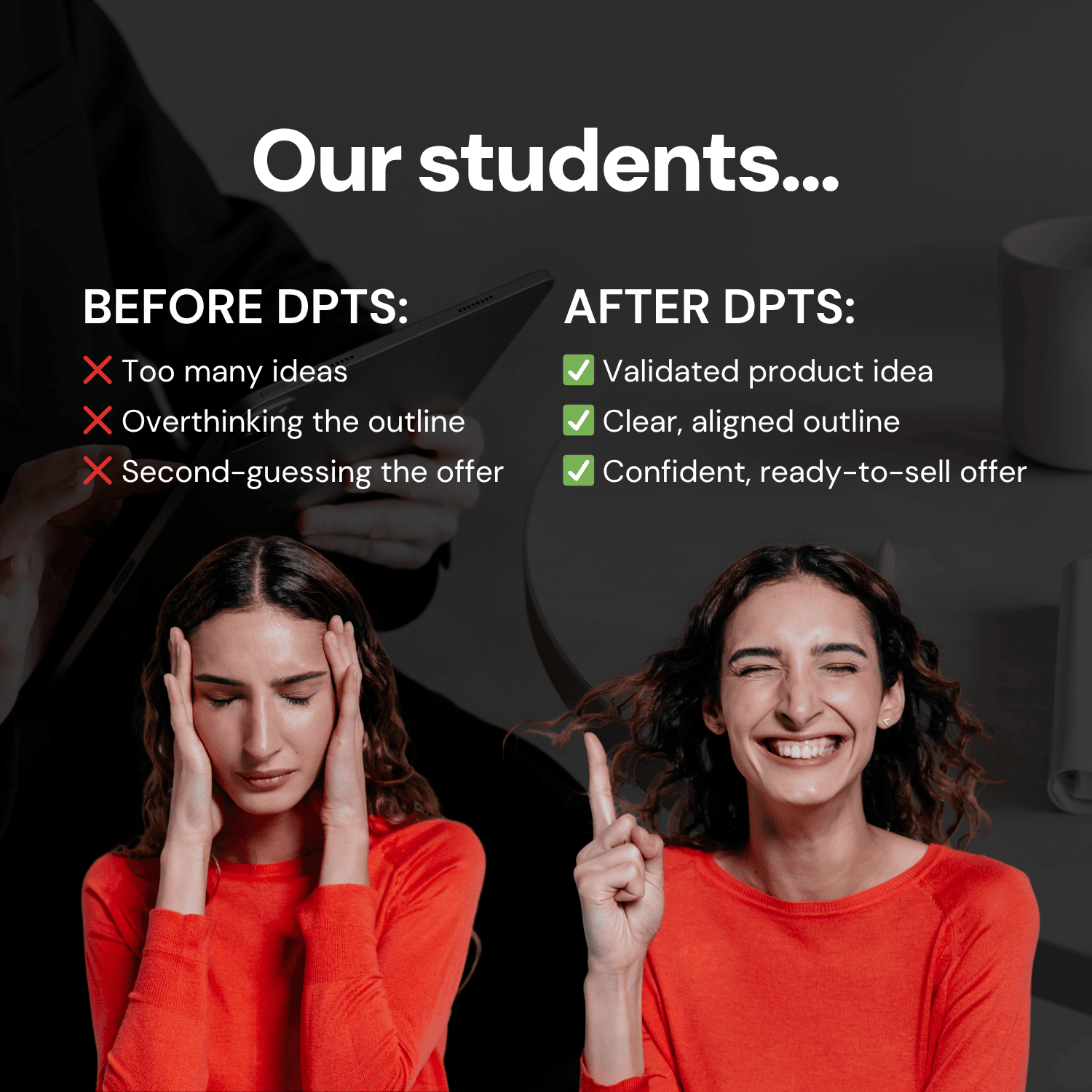 Digital Products That Scale AI what our students are saying about the power of the course.