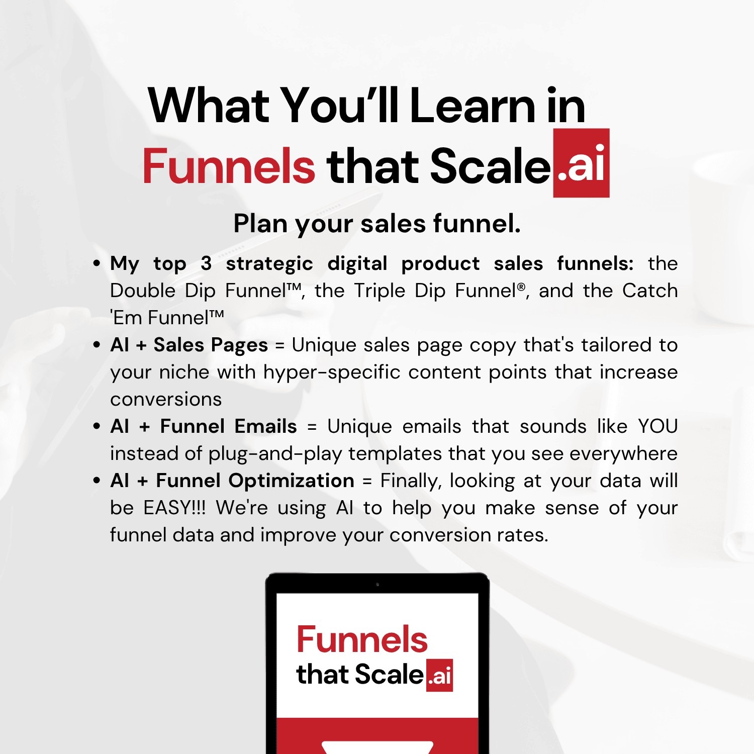 Empowered Business Lab AI what you'll learn in Funnels That Scale