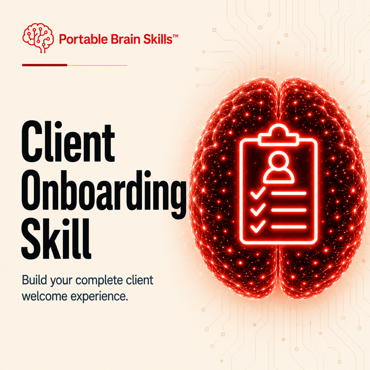 Client Onboarding Skill - Portable Brain Skills
