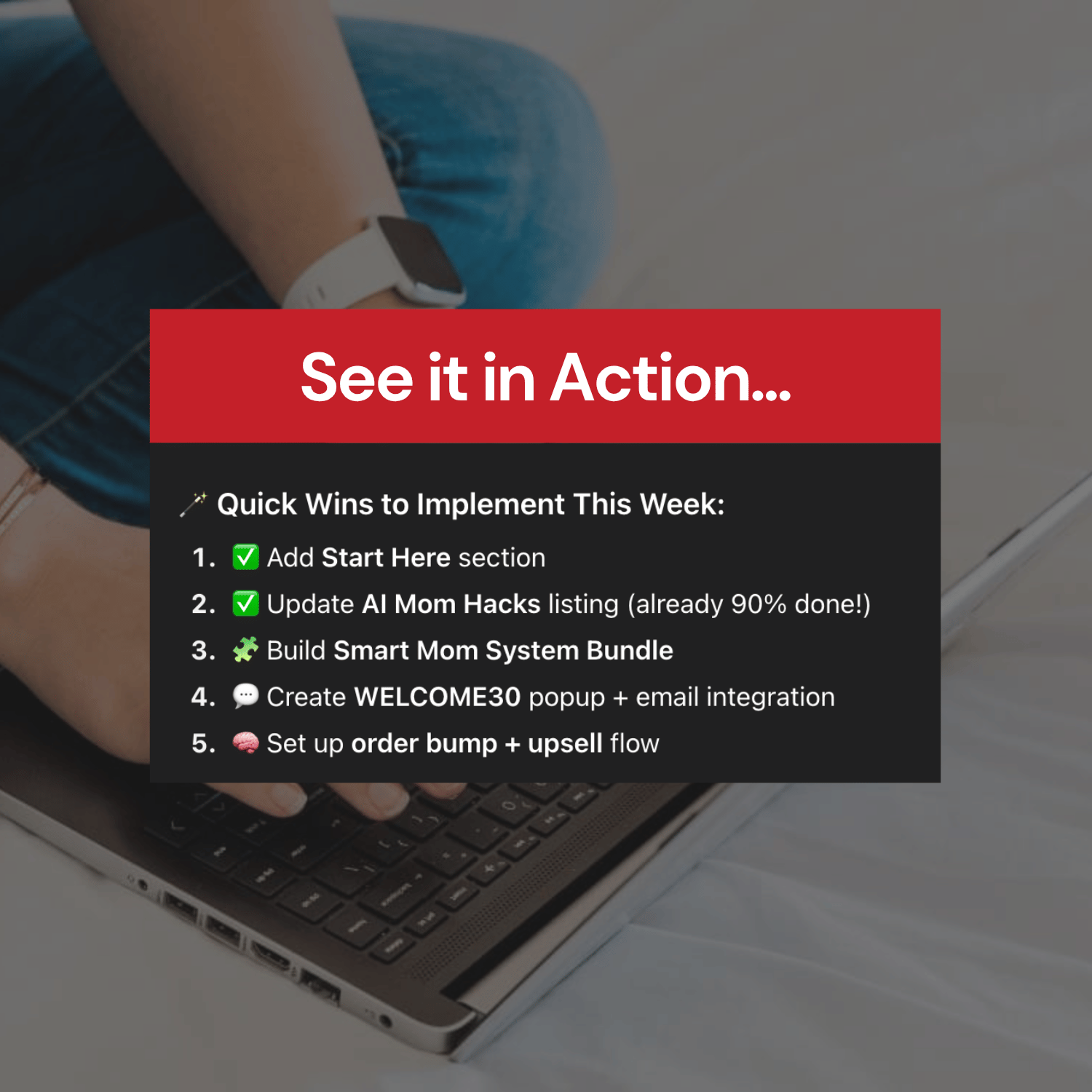 Shop Sales Enchanter GPT - Results: Quick wins to implement this week