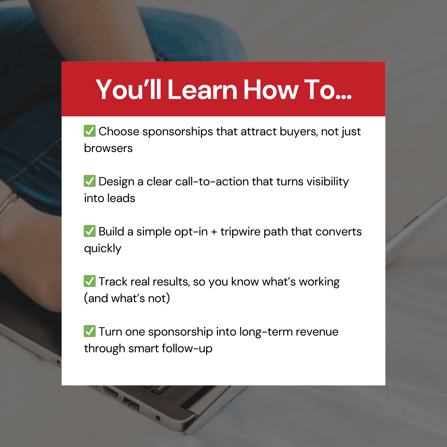 Sponsorship Power Play GPT You'll Learn How to...