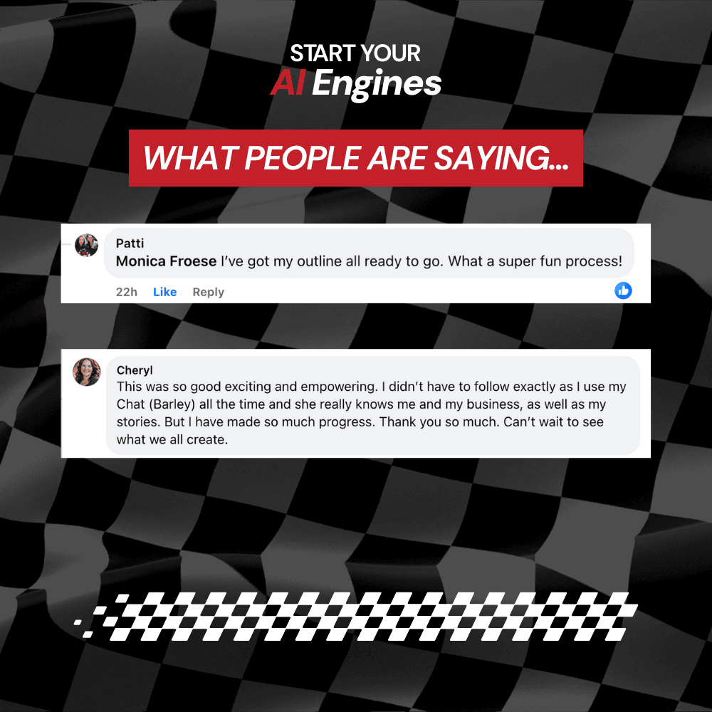 Start Your AI Engines Testimonials 2