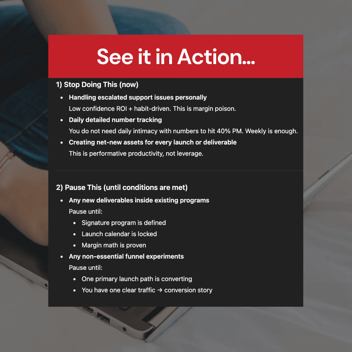 Stop Doing This GPT see it in action