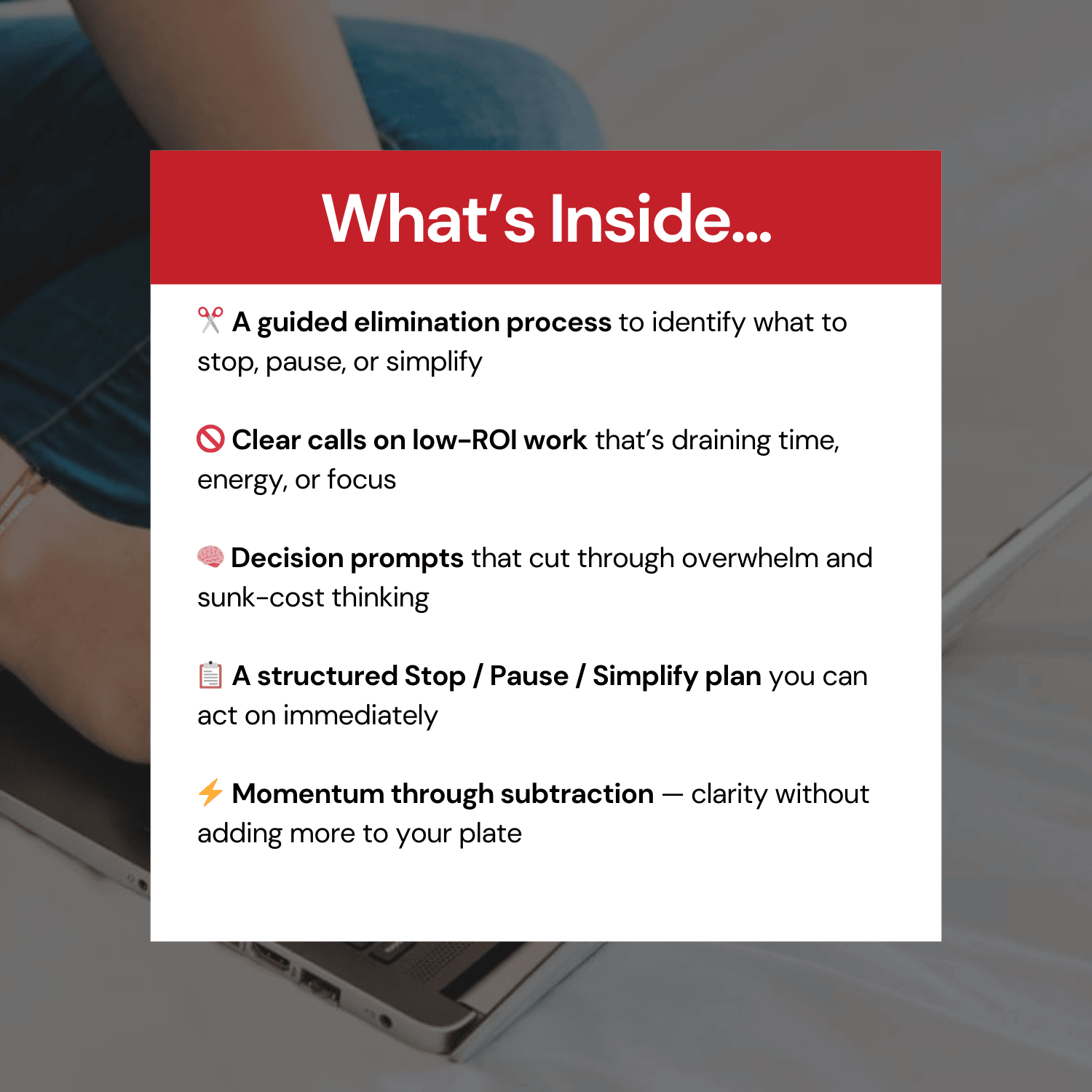 Stop Doing This GPT see what's inside