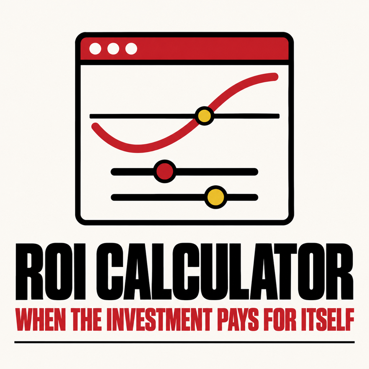 ROI Calculator: a payback answer, a report and a plan