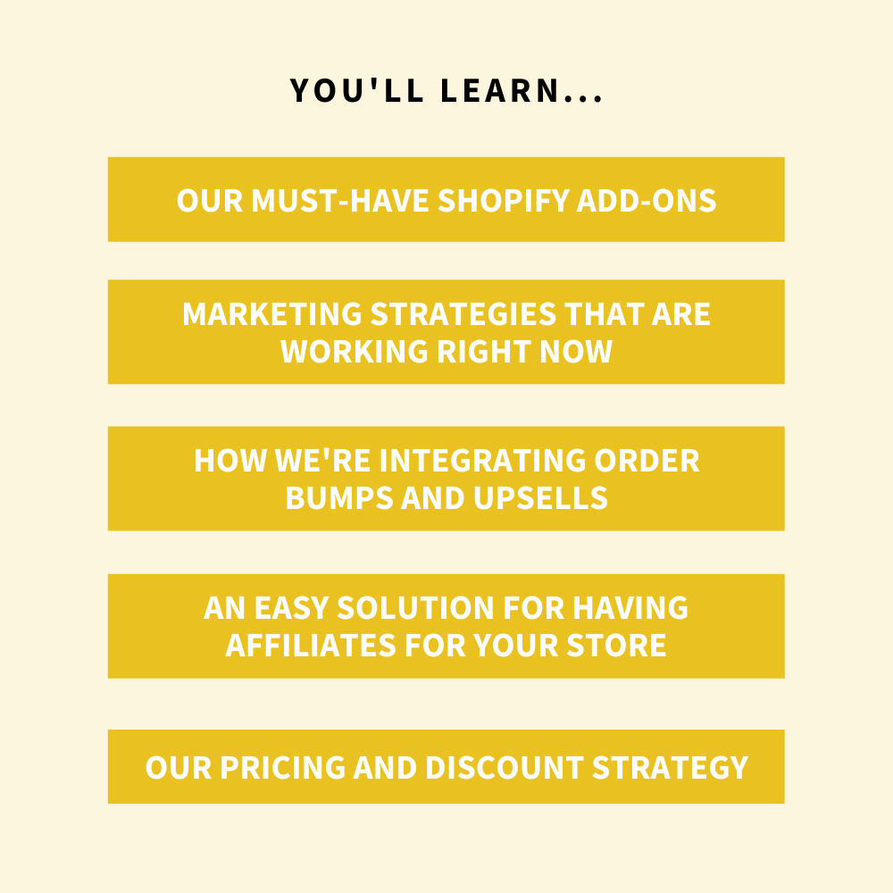 What you'll learn inside What's included in Quick Win Workshop: How to Strategically Sell Digital Products with Shopify -
