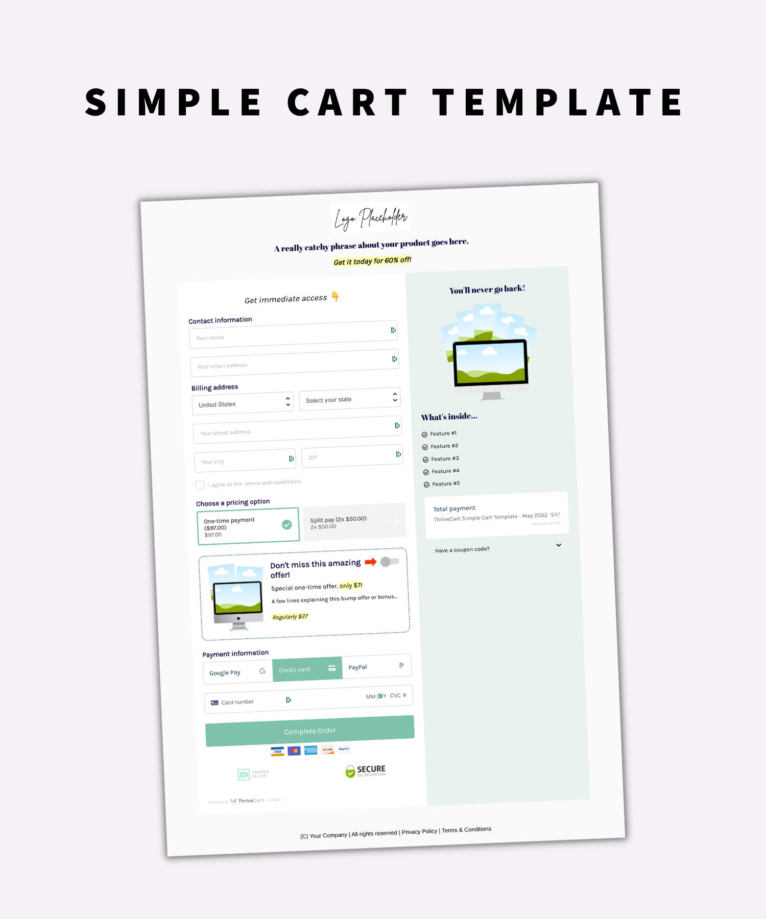 ThriveCart Template Bundle