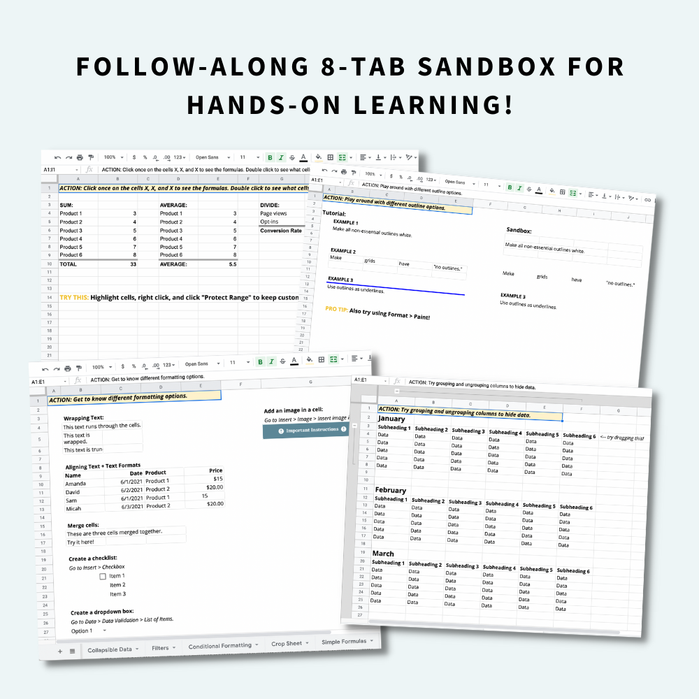 Quick Win Workshop: How to Create and Package a Spreadsheet to Sell as a Digital Product