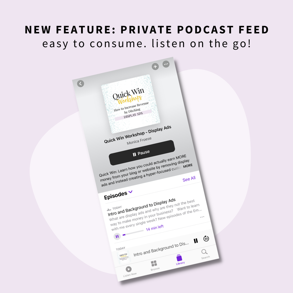 Quick Win Workshop: How to Increase Your Revenue by Ditching Display Ads