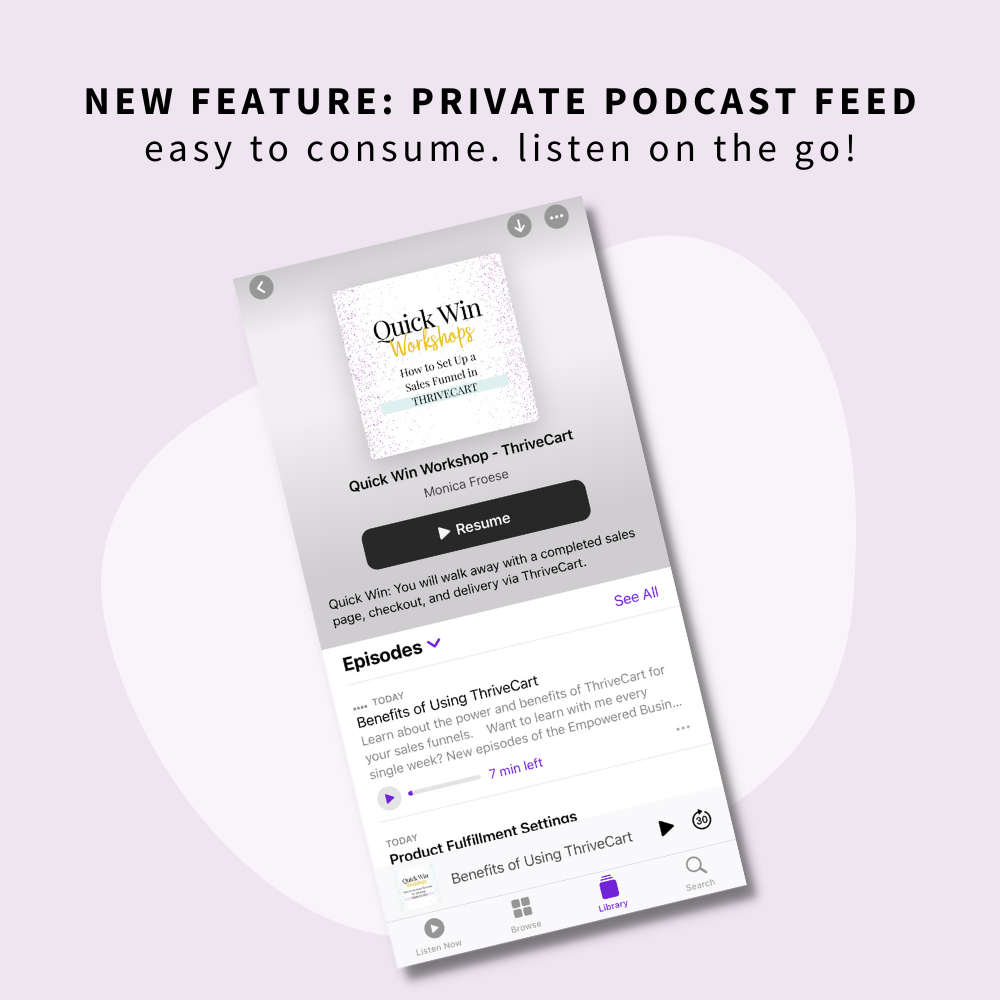 Quick-Win Workshop: How to Set Up a Sales Funnel in ThriveCart