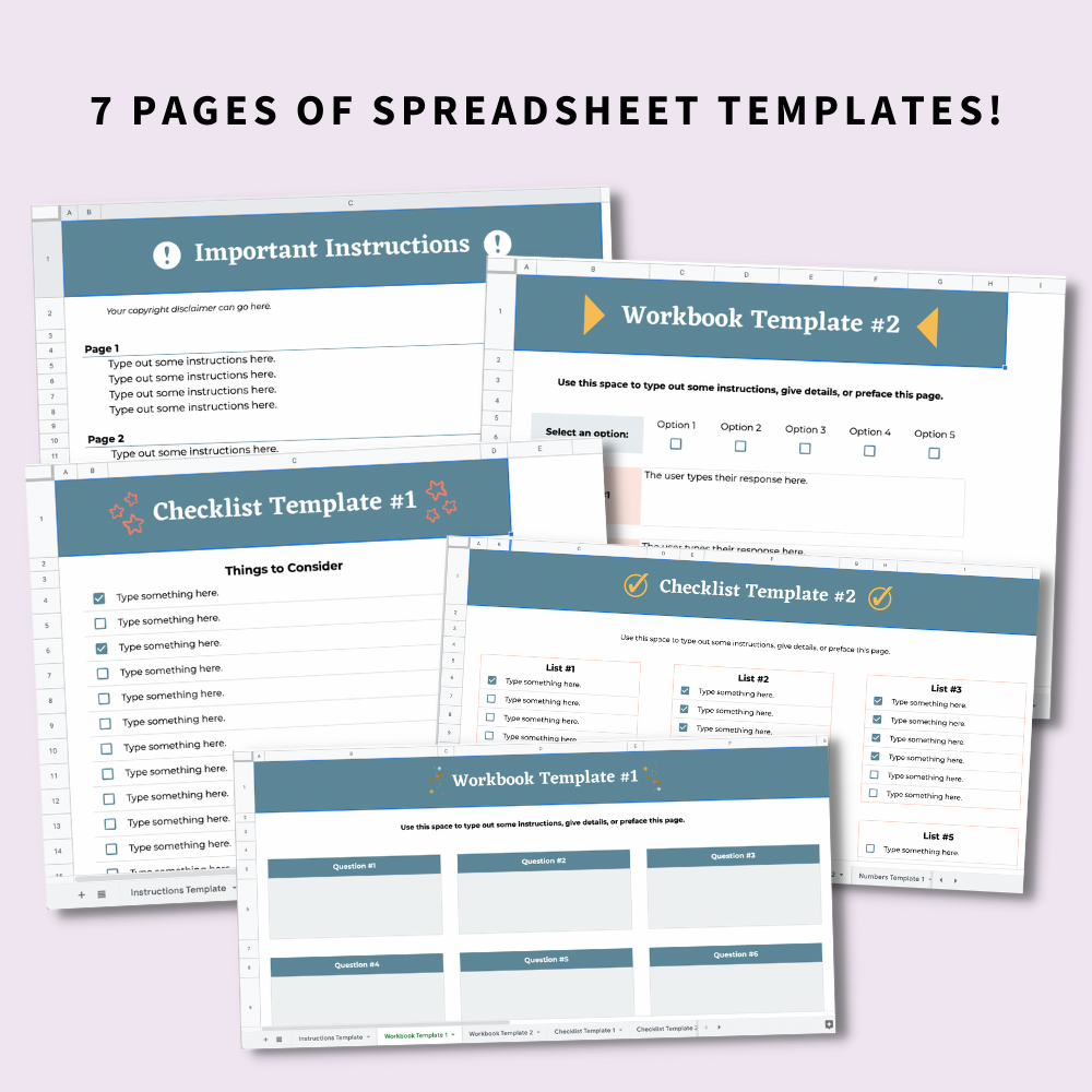 Quick Win Workshop: How to Create and Package a Spreadsheet to Sell as a Digital Product