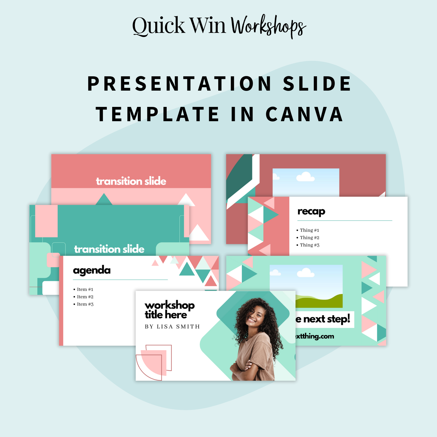 Quick Win Workshops that Boost Your Bottom Line: Presentation Slide Template in Canva