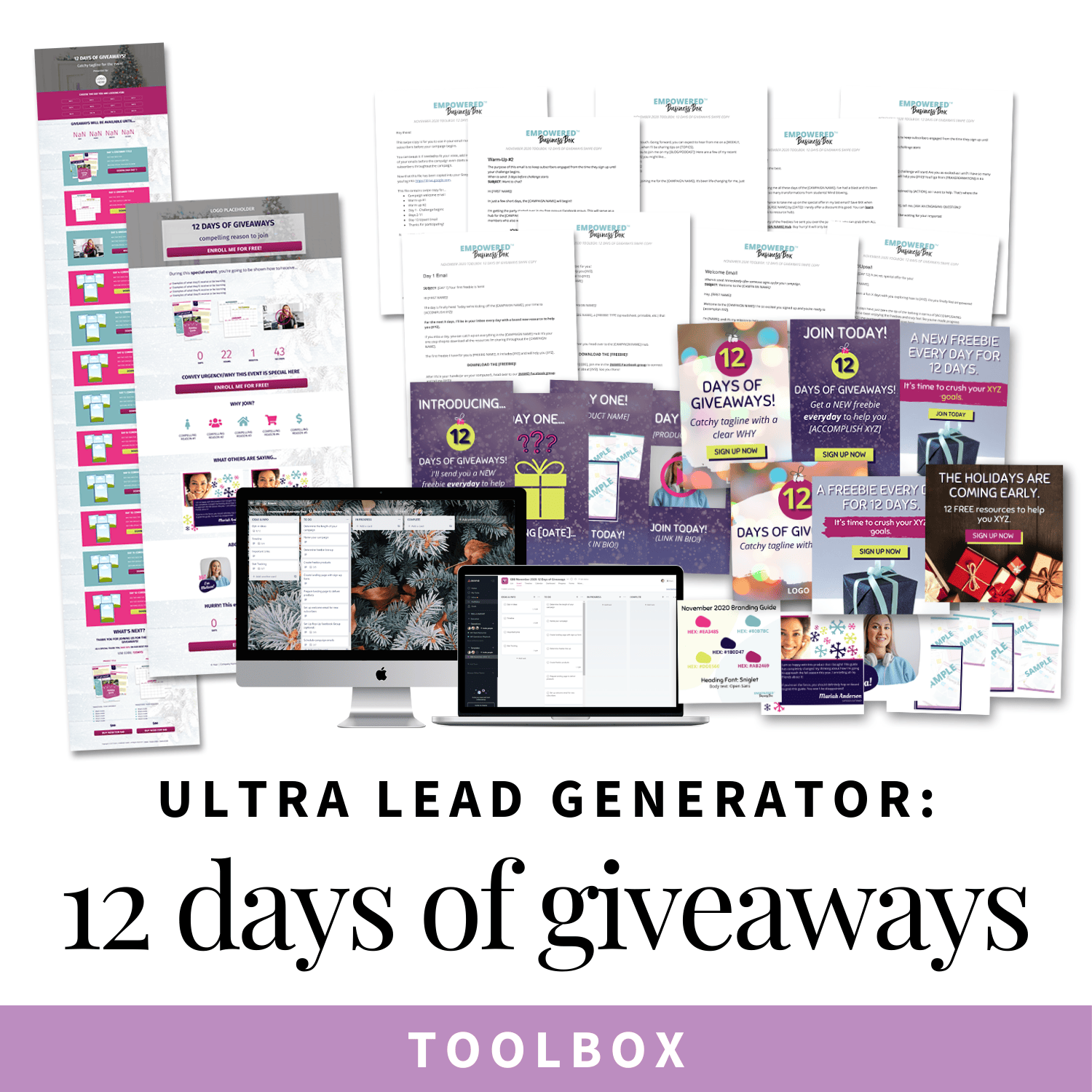 12 Days of Giveaways toolbox