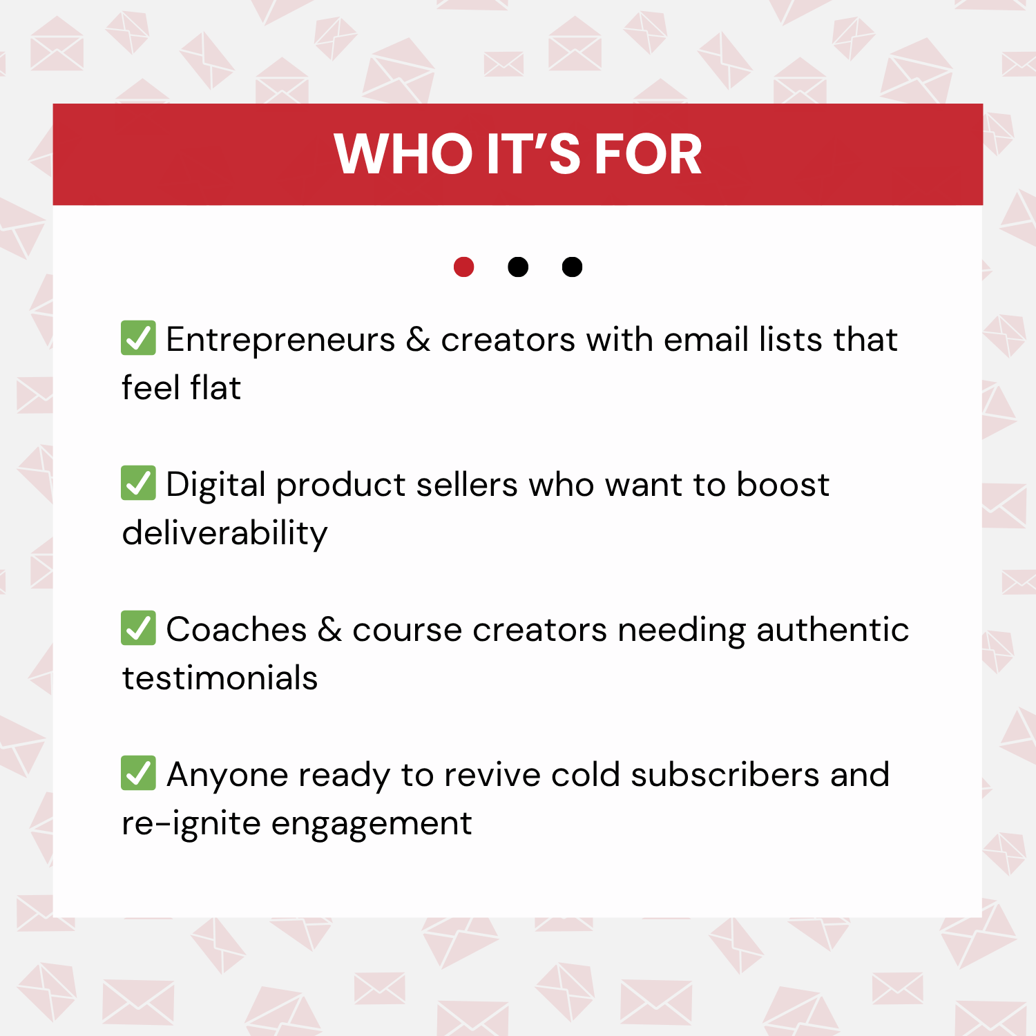 Quick Win Workshop: Inbox Experiments That Transform Replies Into Revenue - Who it's for