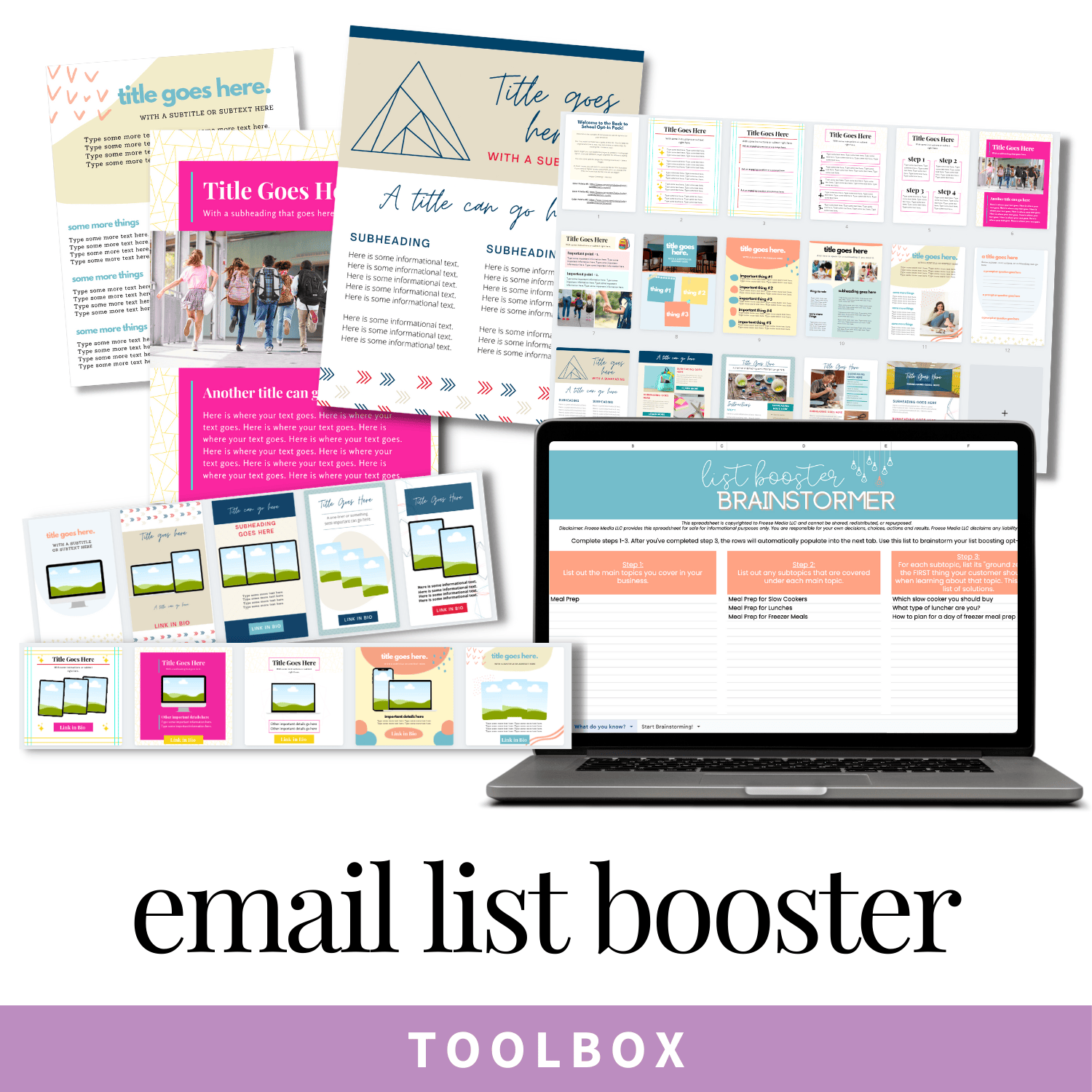 Email List Booster Toolbox