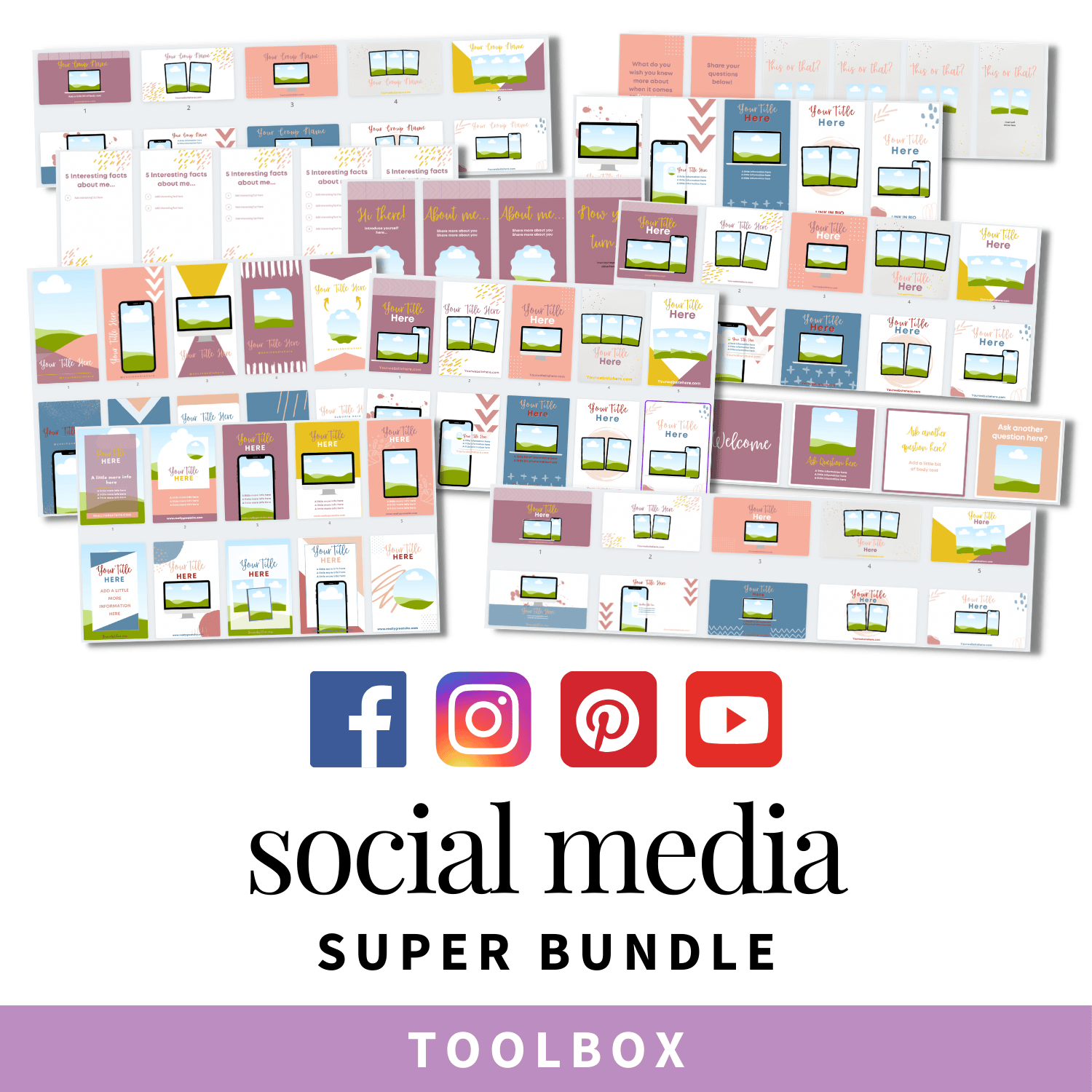 Social Media Super Bundle Toolbox