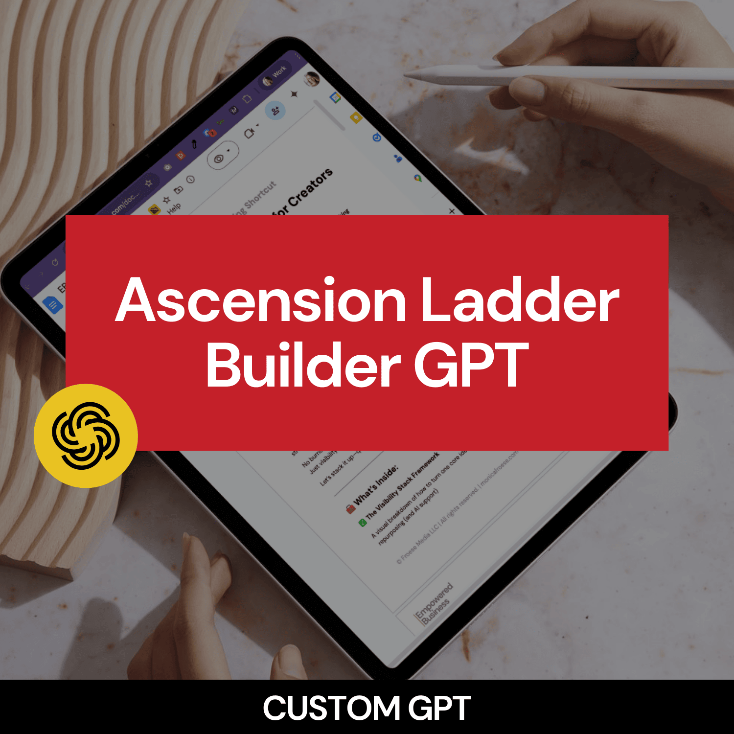 Ascension Ladder Builder GPT mockup