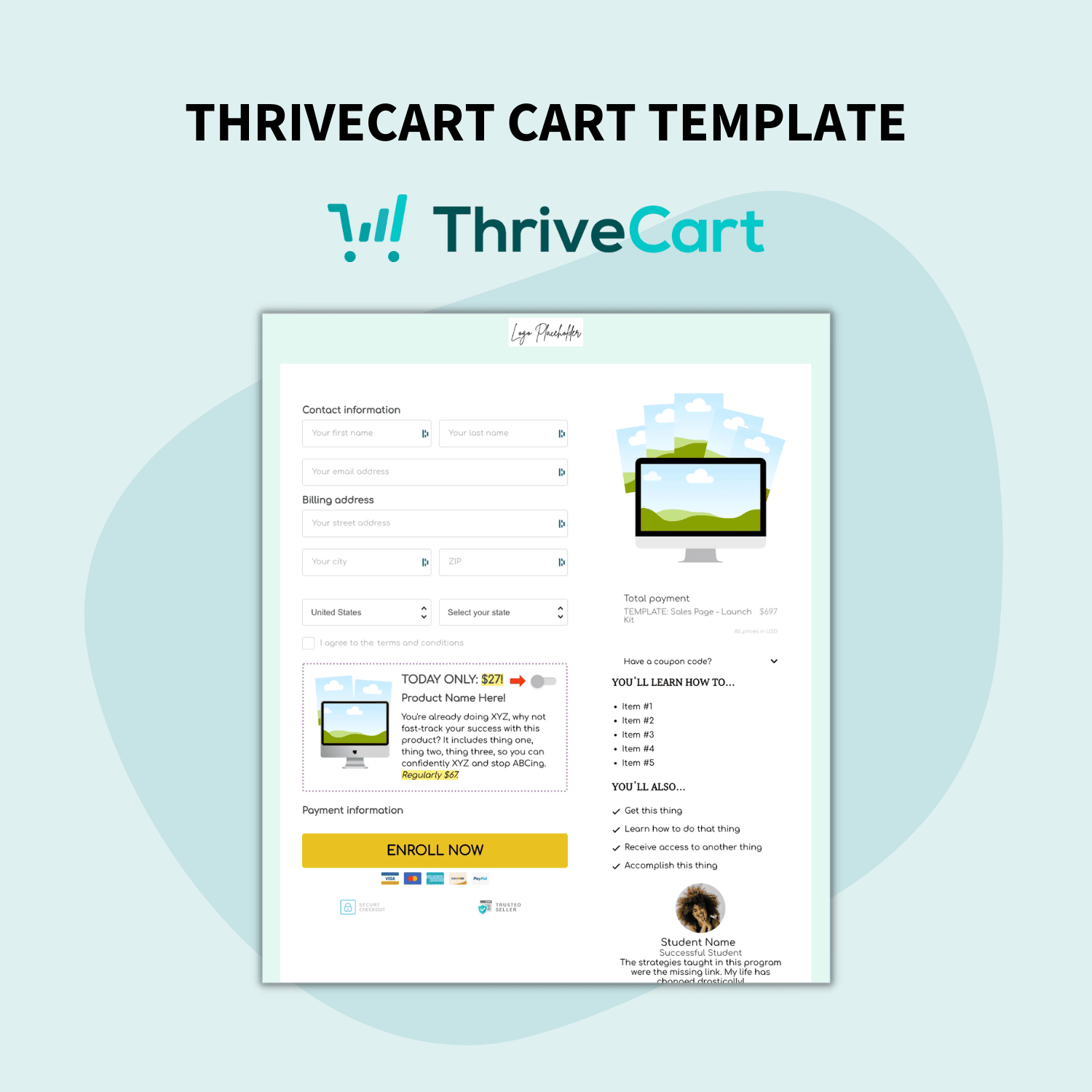 Ultimate Live Launch Toolkit Thrivecart Template
