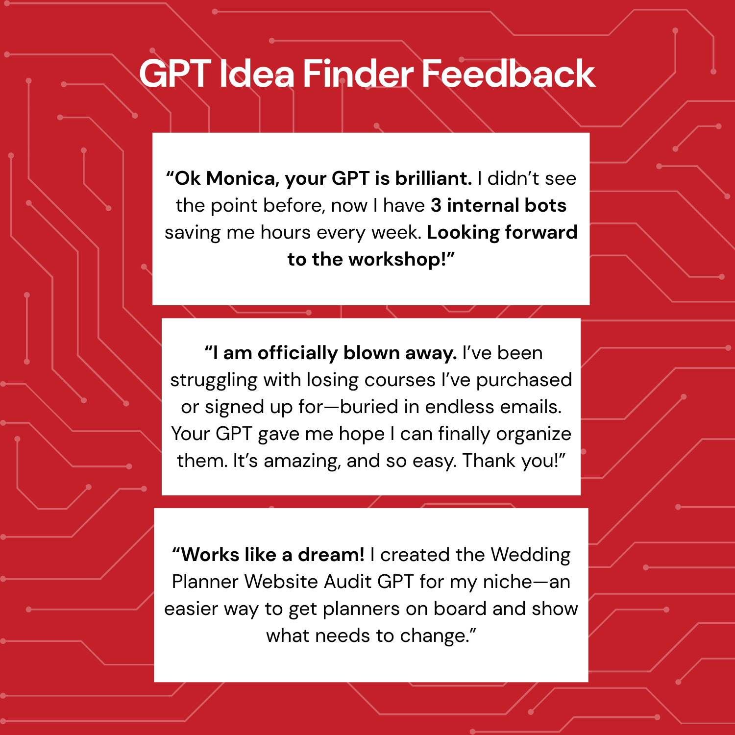 GPT Idea Finder Feedback