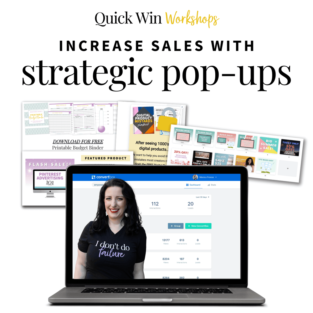 Quick Win Workshop: Create Pop-Ups that Engage Students and Convert Cu