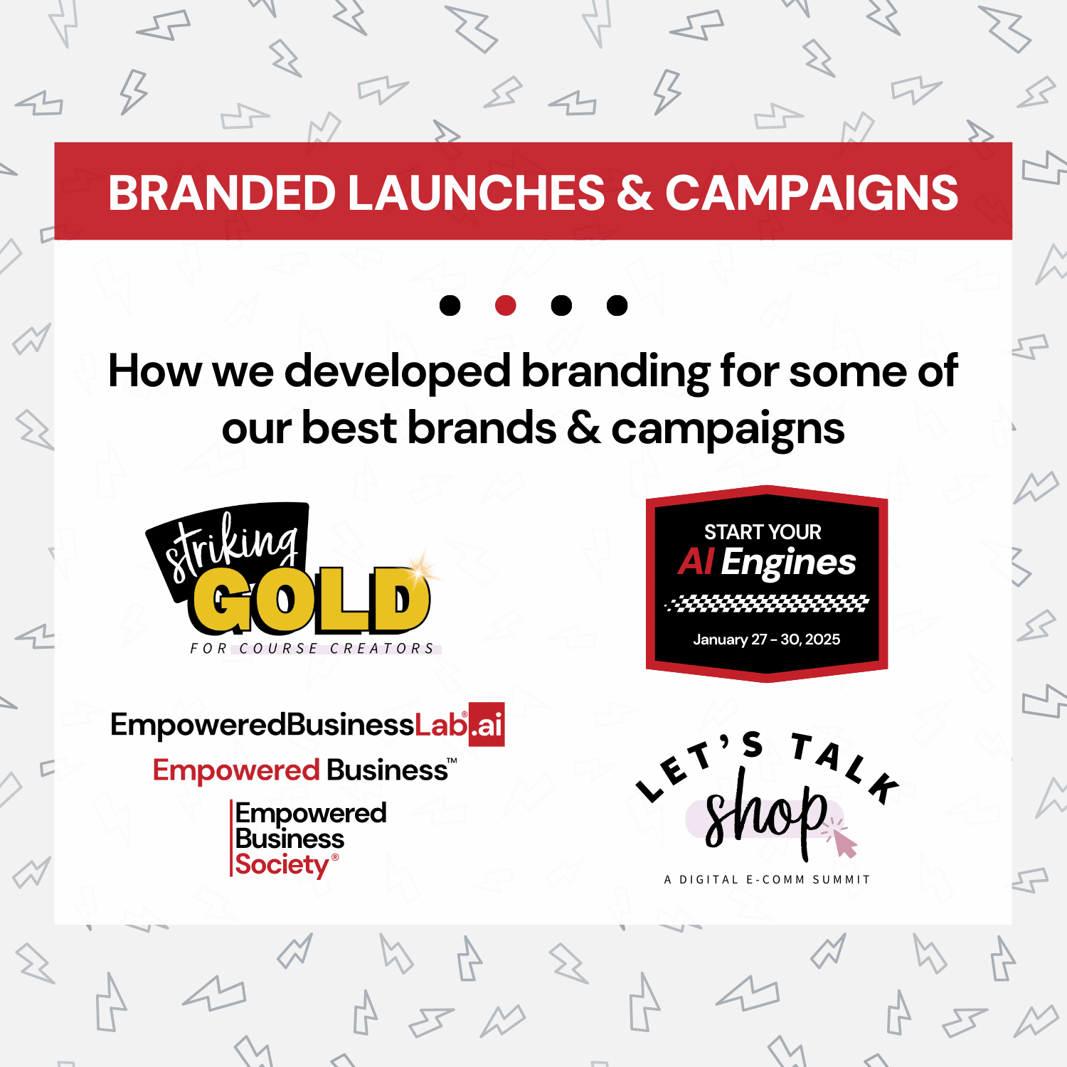 Quick Win Workshop: Brand Glow-Up - Branded Launches and Campaigns