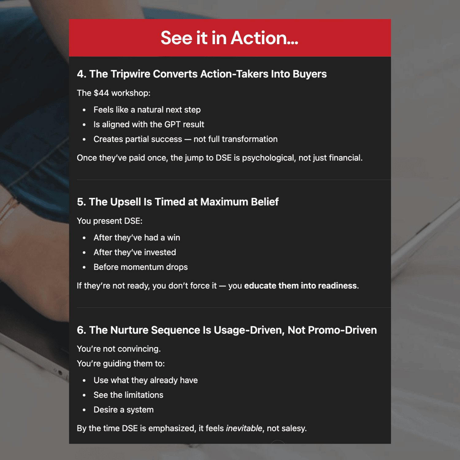 Summit-to-Sales Funnel Architect GPT see it in action