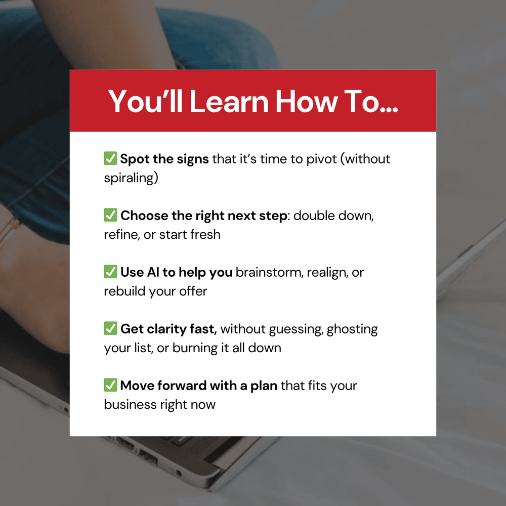 Pivot your business with using AI strategically.