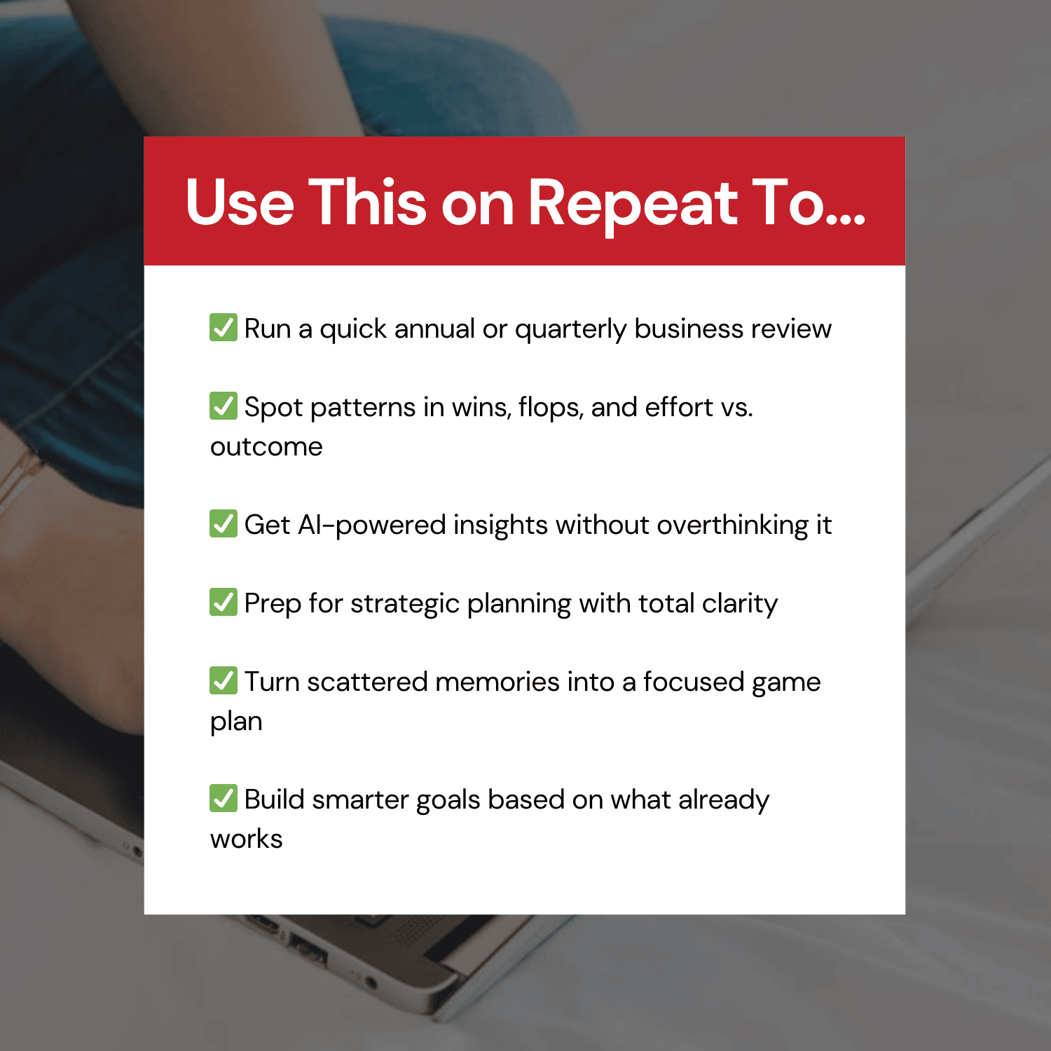 Year-in-Review Analyzer GPT Use this on Repeat