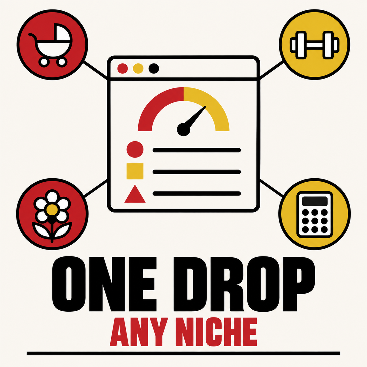 One drop, any niche: the same product built for moms, fitness, wellness or money