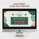 Christmas in July Flash Sale Page Template
