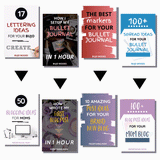 15-Pack Canva Video Pin Templates