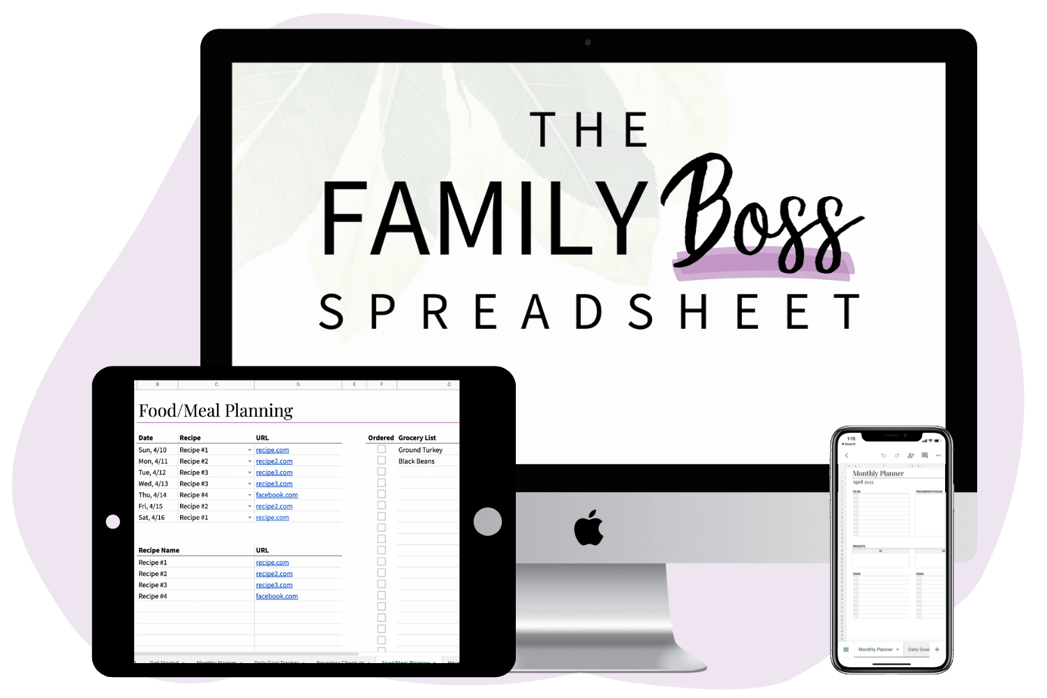 Family Boss Spreadsheet