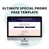 Ultimate Special Promo Page Template