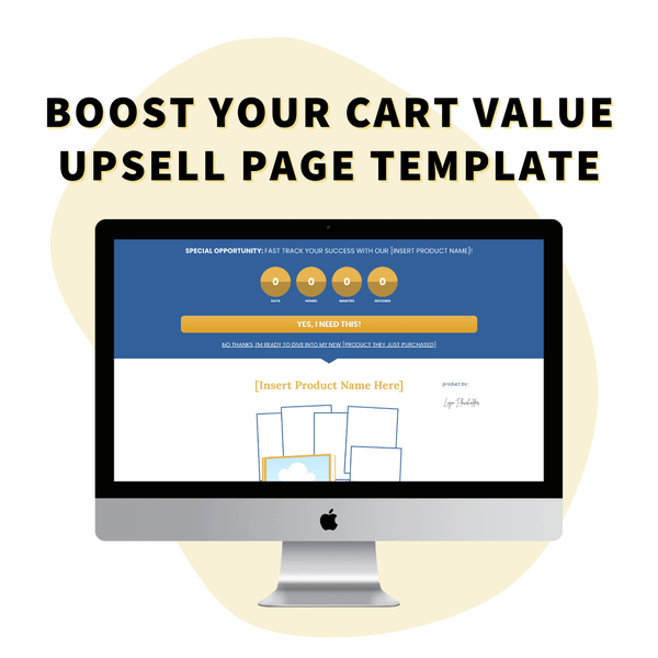Boost Your Cart Value Upsell Funnel Page Template