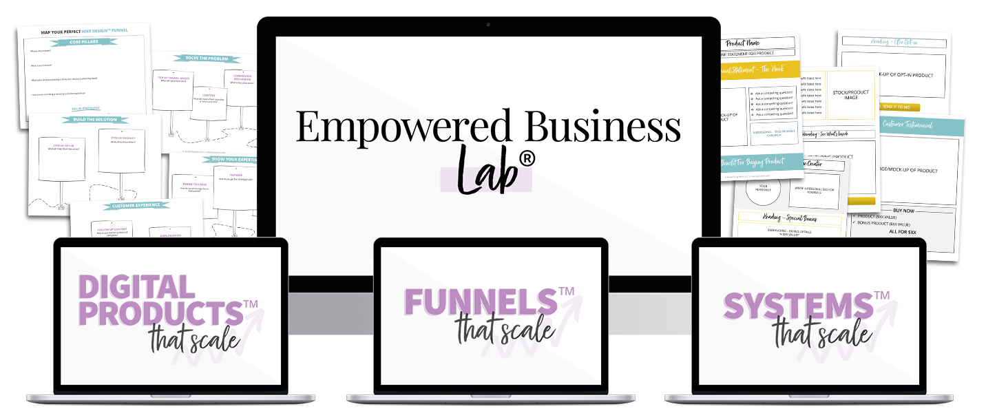 Empowered Business Lab - Digital Products that Scale, Funnels that scale, Systems that scale