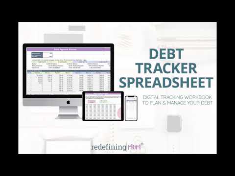 Debt Payoff Tracking Spreadsheet