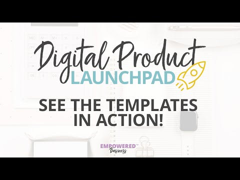 See the Digital Product Launchpad in action!